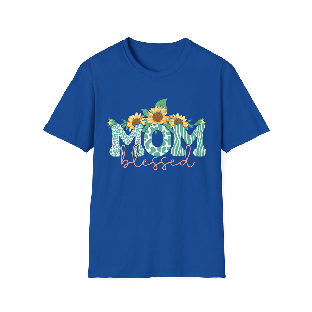 Mom Blessed Floral T-Shirt