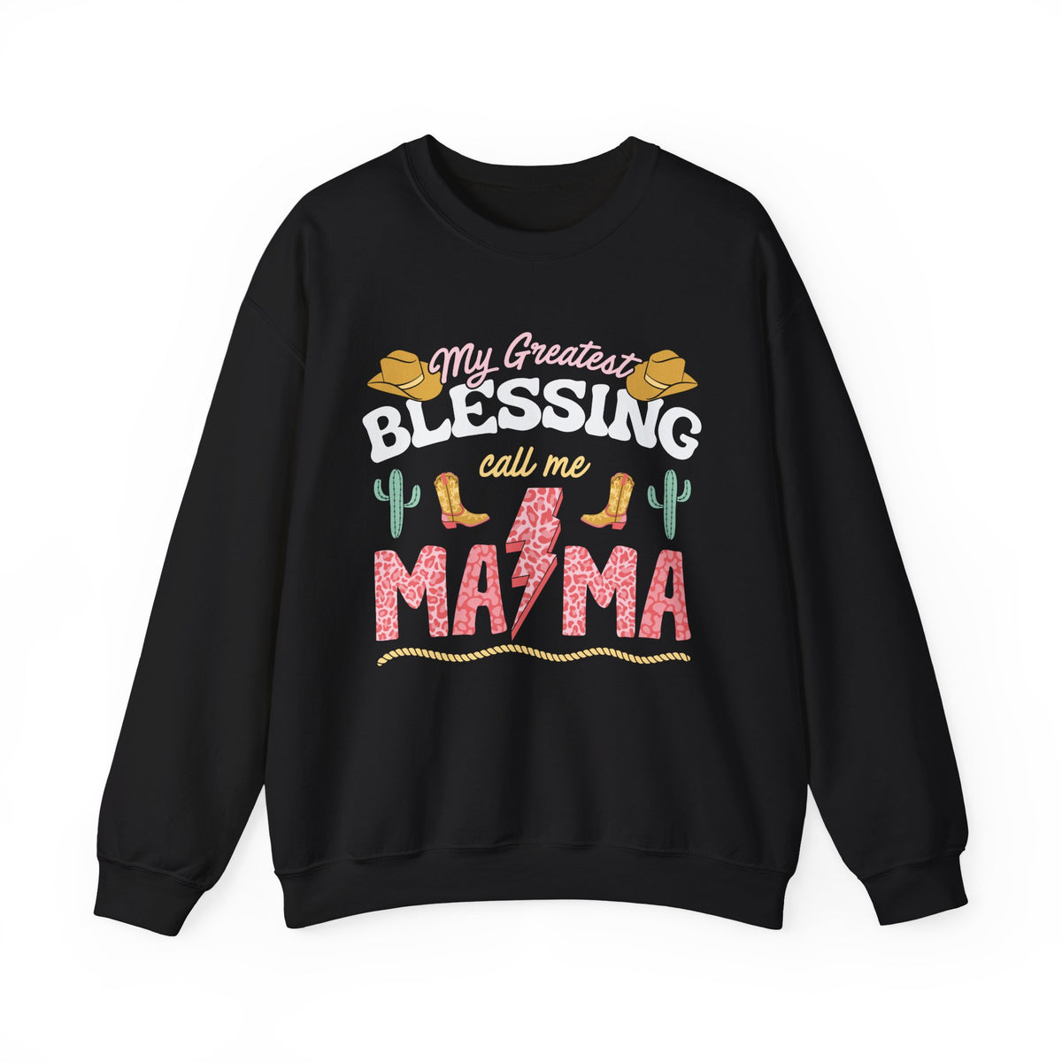 "My Greatest Blessing Call Me Mama" Western Floral Design