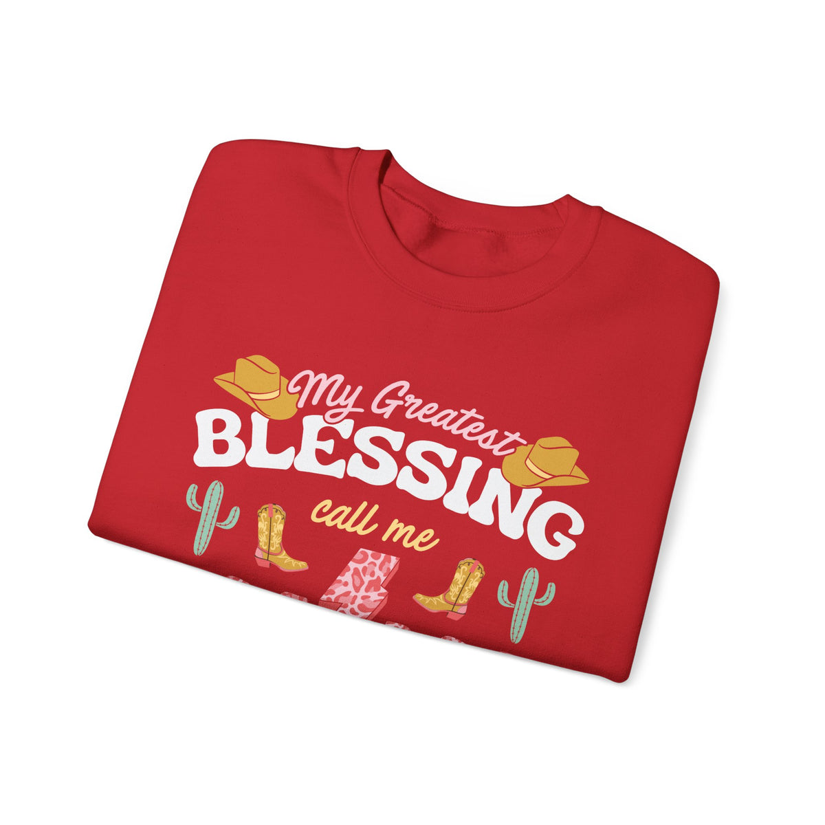 "My Greatest Blessing Call Me Mama" Western Floral Design