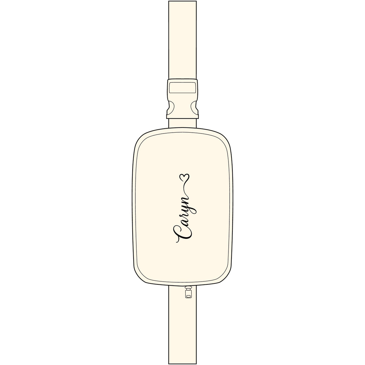 Embroidered Explorer Sling Bag with name