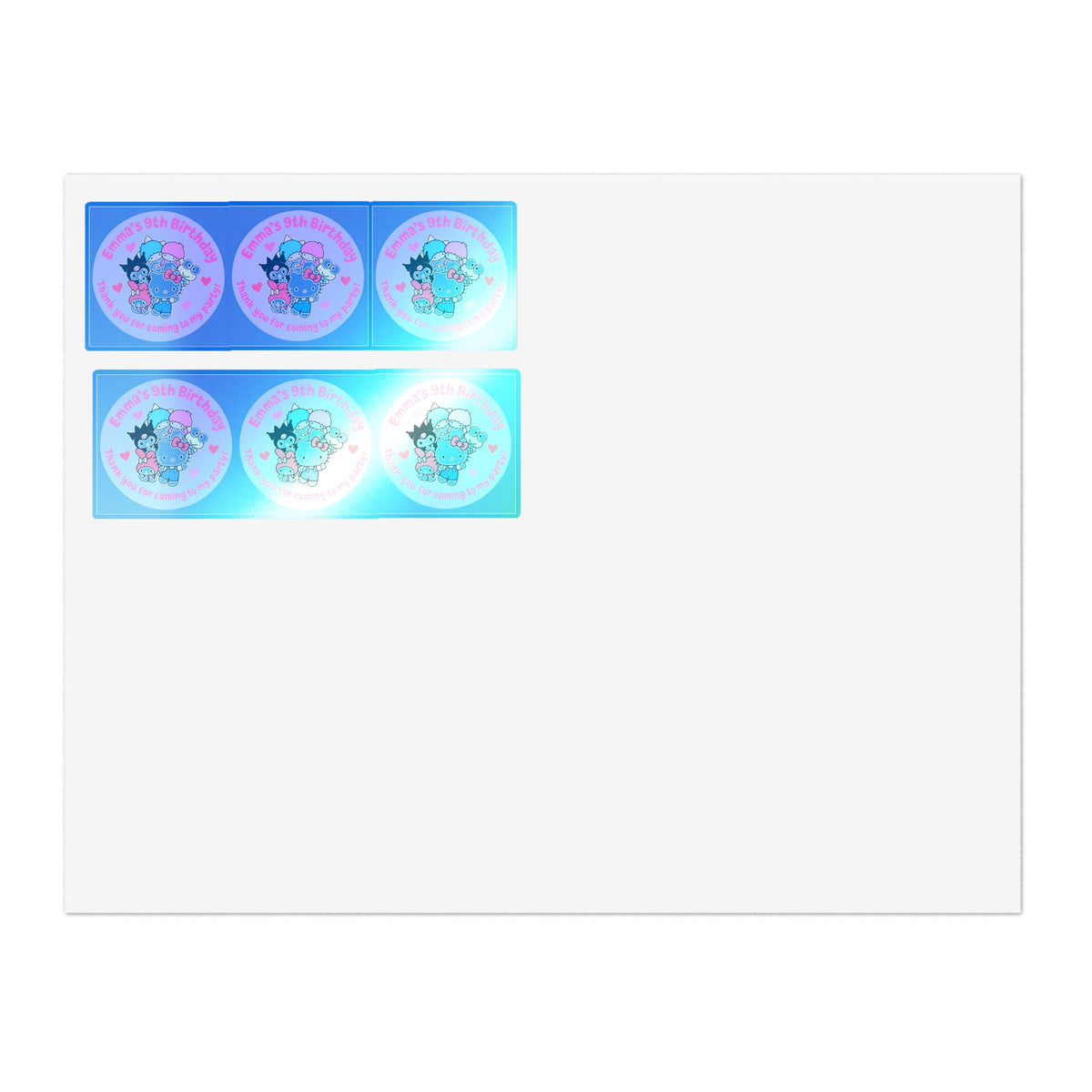Emma's Sticker Sheets